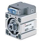 Compact Cylinder with Solenoid Valve