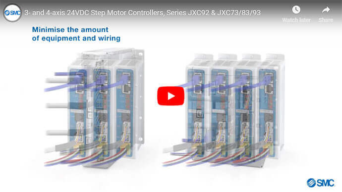 24VDC Step Motor Controllers JXC92  JXC738393 Series